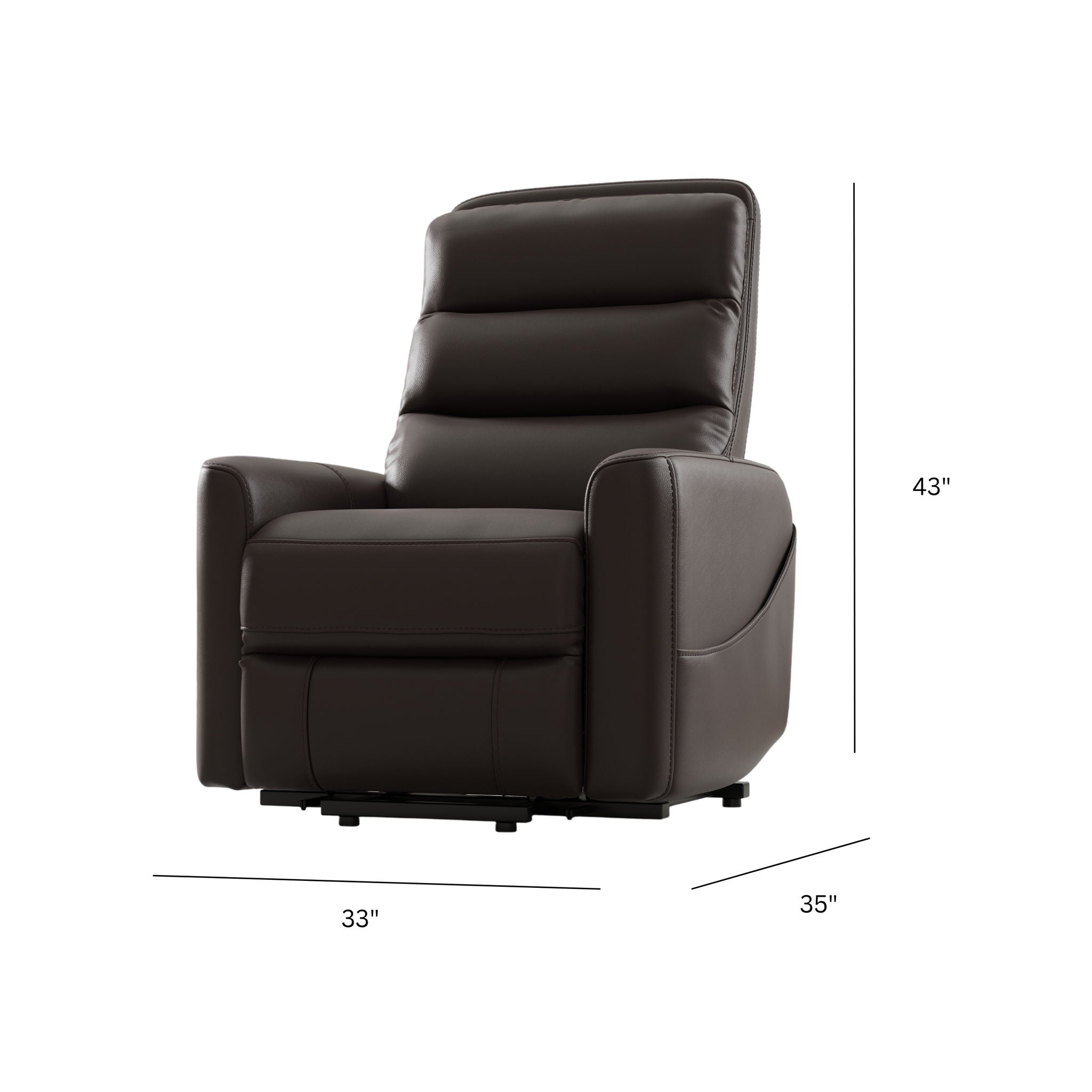 Power Lift Recliner with Full Recline & USB Charging – Bentley Series