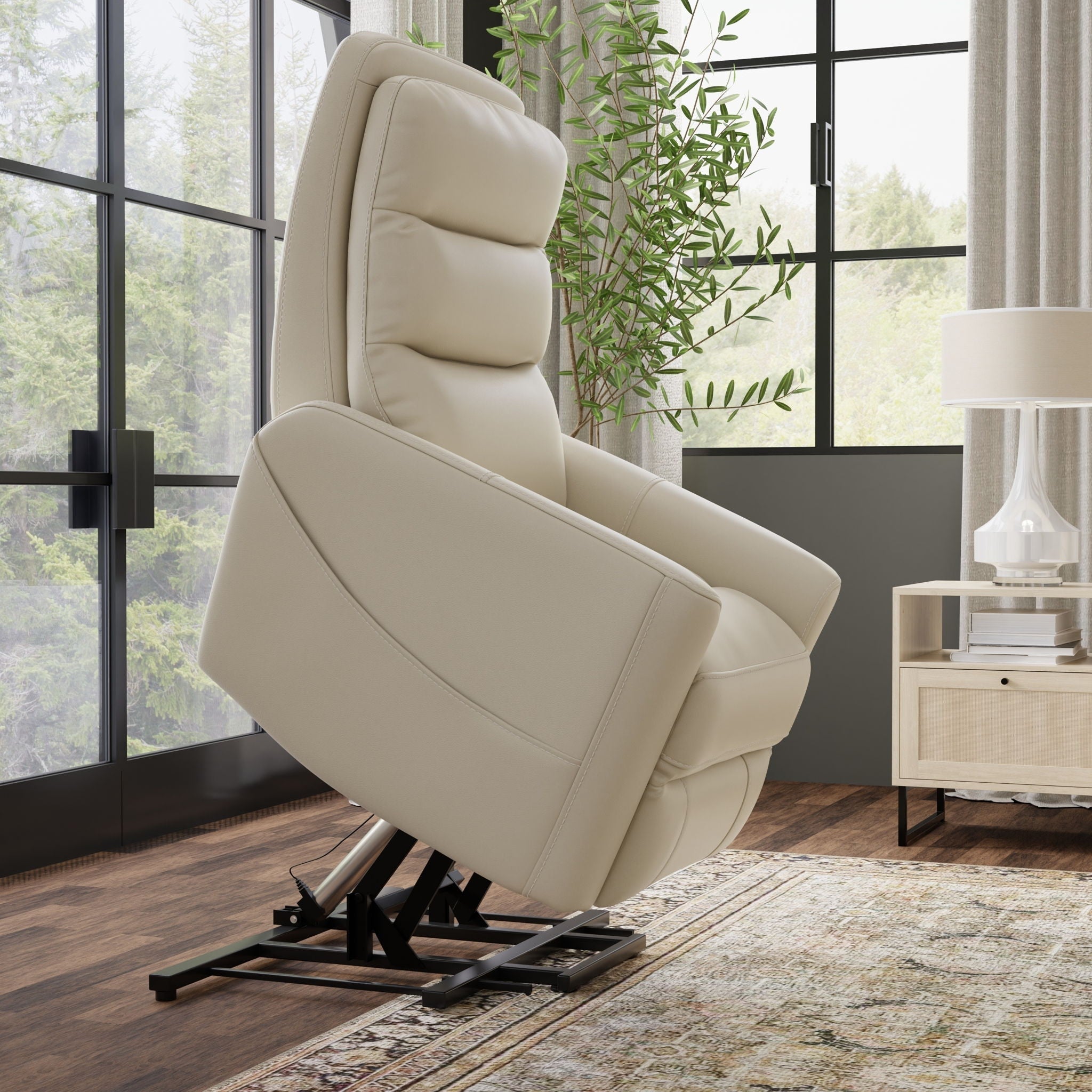 Power Lift Recliner with Full Recline & USB Charging – Bentley Series