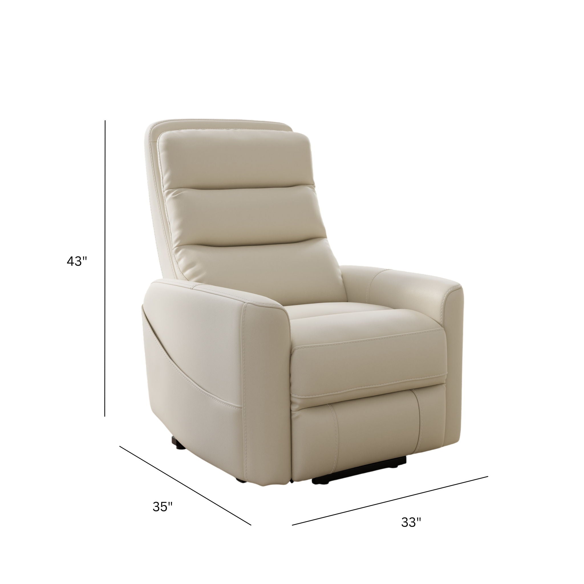 Power Lift Recliner with Full Recline & USB Charging – Bentley Series