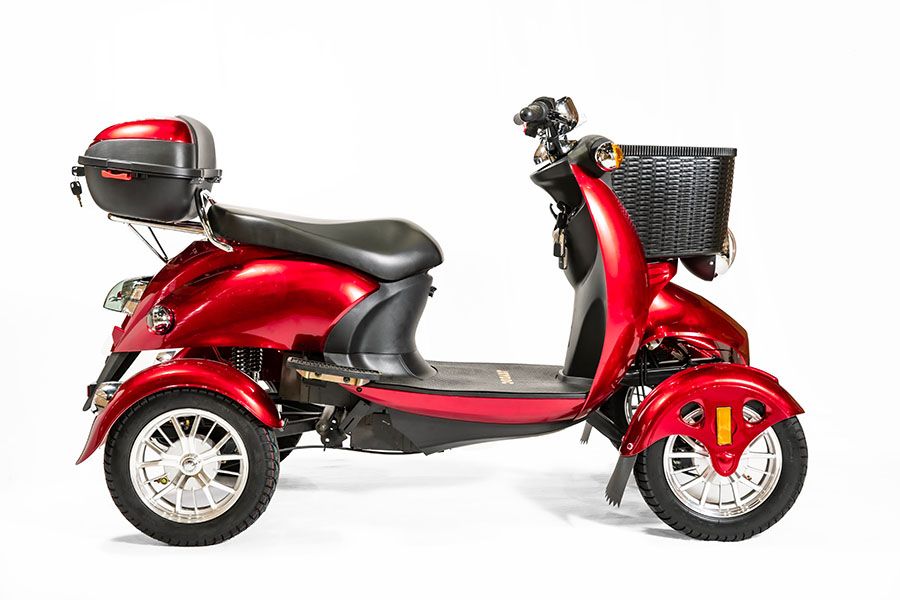 Luxury 4-Wheel Mobility Scooter – Long Range, Full Suspension, Outdoor Performance