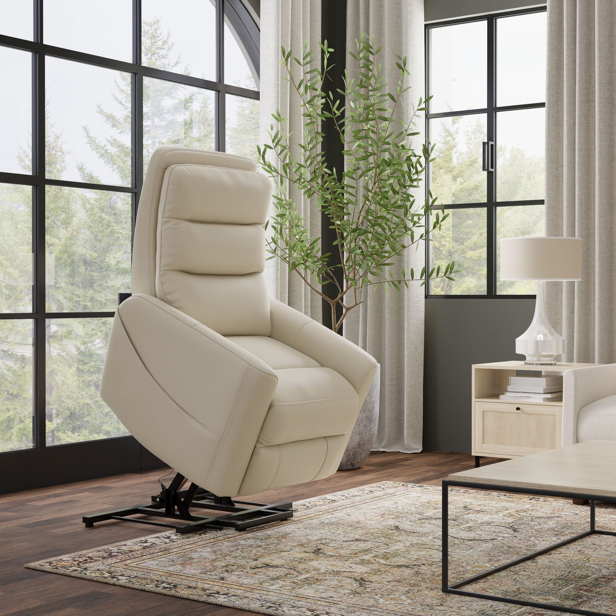 Power Lift Recliner with Full Recline & USB Charging – Bentley Series