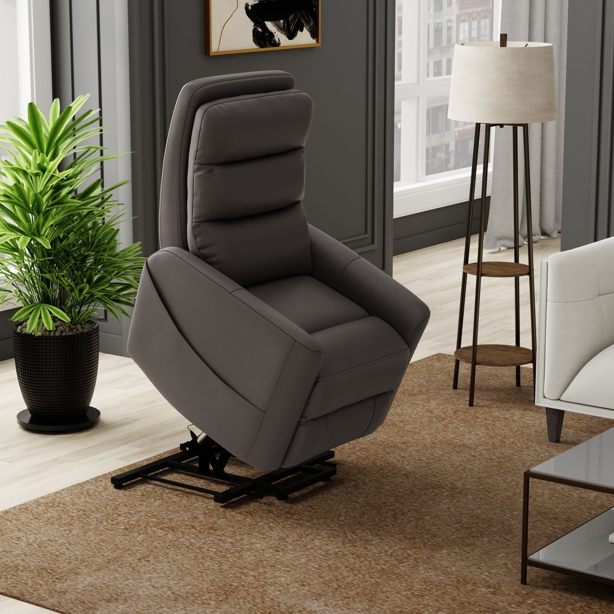 Power Lift Recliner with Full Recline & USB Charging – Bentley Series