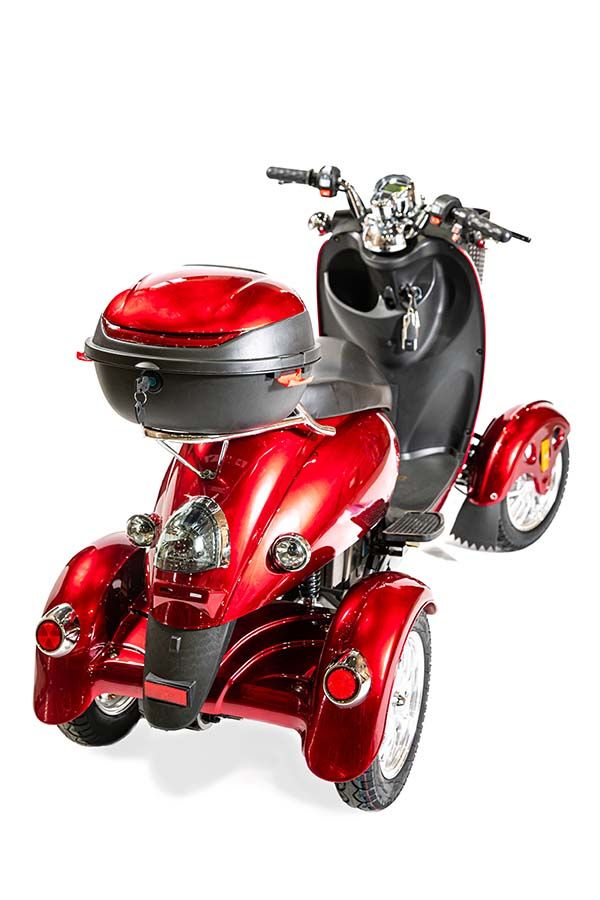 Luxury 4-Wheel Mobility Scooter – Long Range, Full Suspension, Outdoor Performance
