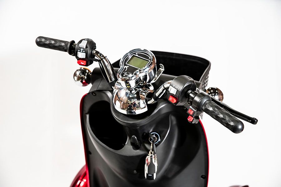 Luxury 4-Wheel Mobility Scooter – Long Range, Full Suspension, Outdoor Performance
